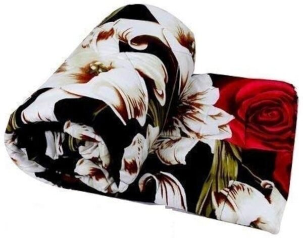 Microfiber Double Blanket, Multicolour