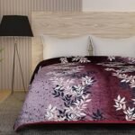 Baby Blanket Swaddler Wrapper Flannel Soft and Comfortable for New Born Babies with Adorable Prints and Designs-Happy Mauve