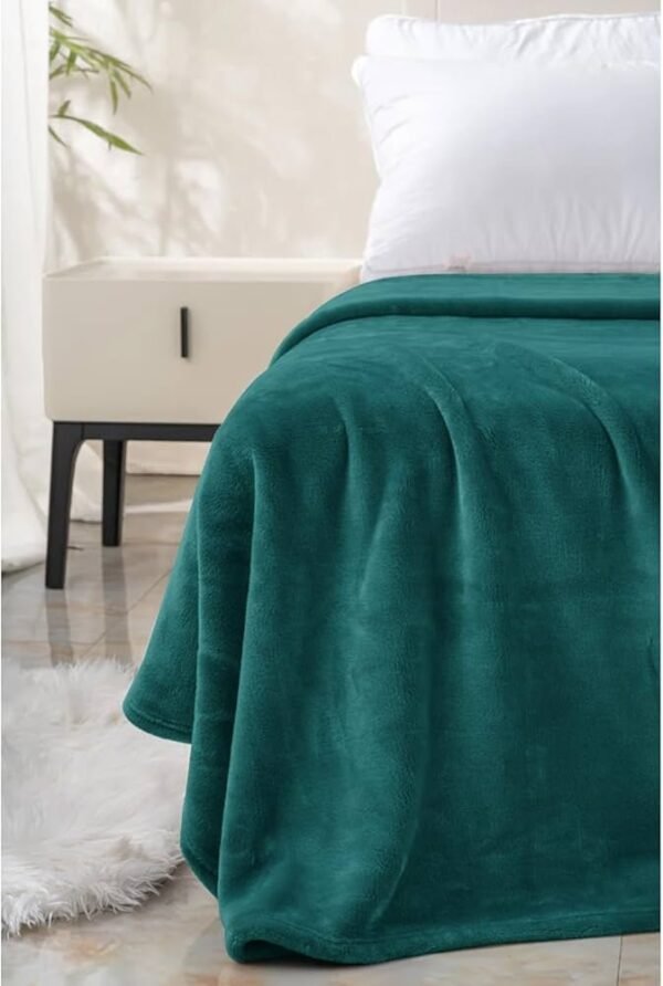 230 GSM AC Blanket Single Bed, Lightweight Thin Blanket for Summer Single Bed with Ultimate Comfort (58x86 inches, Teal)