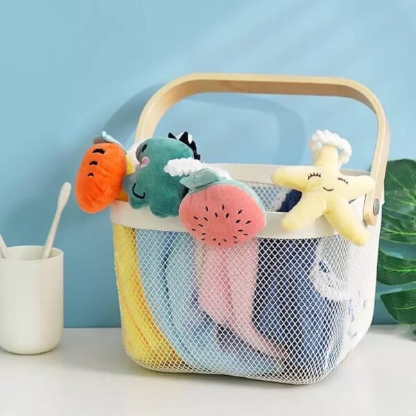 Wash Basin Hanging Hand Kitchen Towel Napkin with Ties _ Soft Hanging Hand Towel for Bathroom & Kitchen- Set of (4)