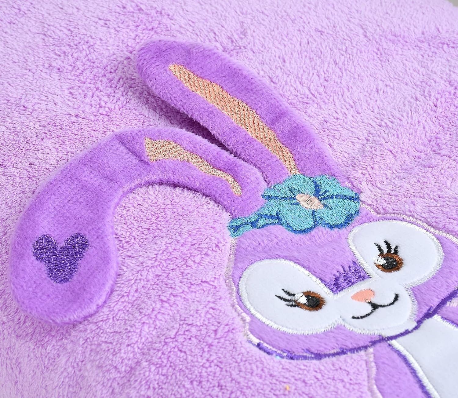 Kids Bath Towels Quick Dry Super Absorbent Super Soft Bath Towel for Babies Toddler-Baby Towel for Boys and Girls (Purple, Pack of 1) _