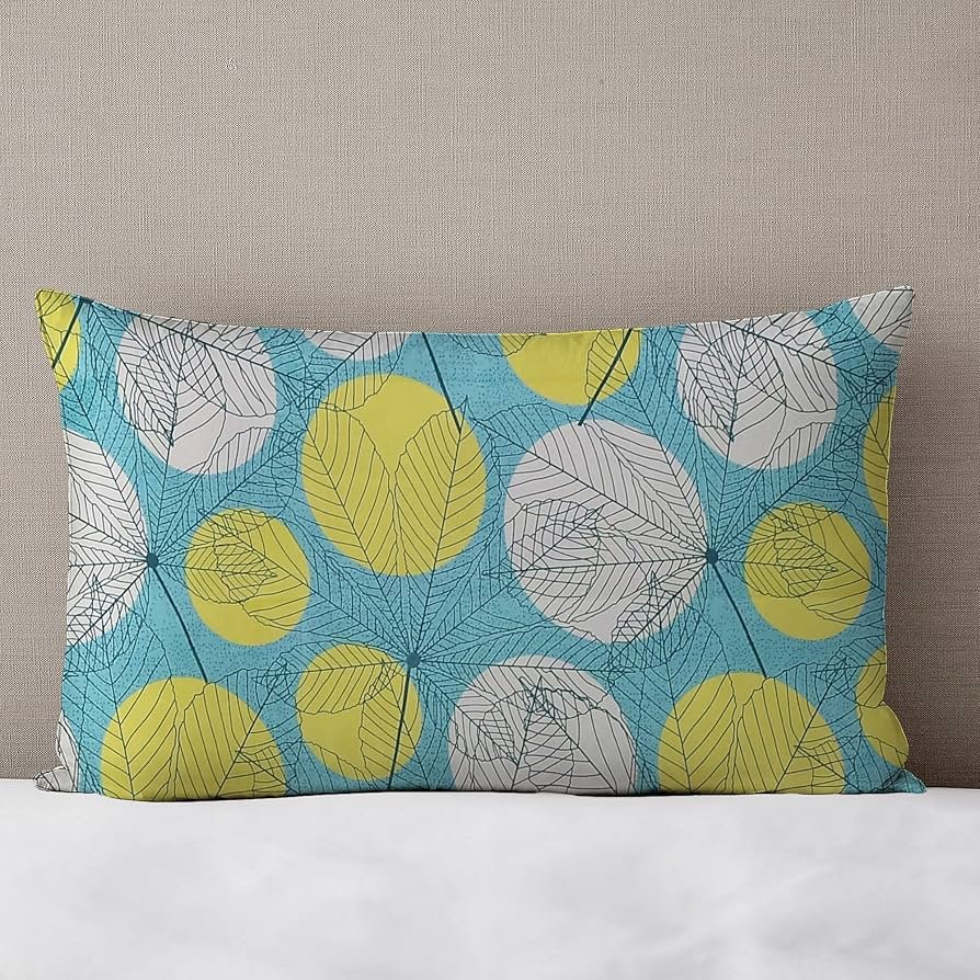 Printed 144 Tc Microfiber Double Bedsheet with 2 King Size Pillow Covers Breathable _ Wrinklfree _ Summer _ Topsheet (Light Green and White Cricle Print, 90 x 90 Inches)