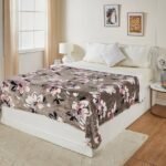 Knitted Blanket For New Born Baby Baby All Season Ac Blankets Quilt Wrapper For New Born Boy & Girl Size 80 Cm X 100 Cm, 0 To 2 Years Bubblegum Blue Pom Pom_ TC - 150