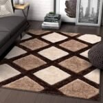 CARPETS_Soft Fluffy Shag Area Rugs for Living Room, Shaggy Floor Carpet for Bedroom, Girls Carpets Kids Home Decor Rugs, Cute Luxury Non-Slip [Size 3x5 feet]