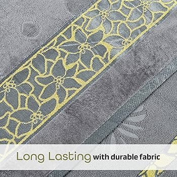 Pack of 3 Soft Blend Cotton Bathing Towel For Men-Women _ 450 GSM Fade-Wrinkle Resistant Towels _ 30x60 Inches - Velvet Grey