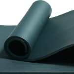 13mm Extra Thick NBR Yoga and Exercise Mat with Carrying Strap, Steel