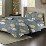 Reversible Microfiber Dohar Single Bed, Lightweight AC Blanket for Summer for Cozy Sleep and Ultimate Comfort (58x86 inches, Fern Night)