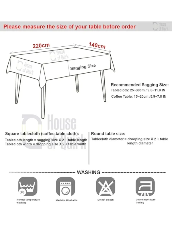Dining Table & Chair Cover Set – Waterproof PVC Table Cloth with 6 Stretchy Chair Covers (Dark Green)