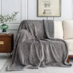 Super Soft Reversible Design Dohar I AC Blanket I Blanket for All Season I Gifting (Double, Black & White)