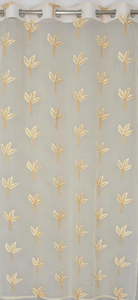 Tissue Net Embroidery Sheer