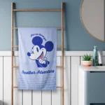 Disney Kids Bath Towel, 100% Cotton, Ultra Soft & Absorbent, 67CMX130CM Towel for Boys & Girls, Quick Dry & Lightweight