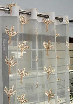 Tissue Net Embroidery Sheer