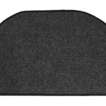 Anti-Slip 2 Pieces Microfiber Door Mat | Soft & Durable Handmade Mats with Rubber Backing (14"x23", Grey & Brown)