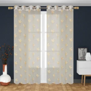 Tissue Net Embroidery Sheer