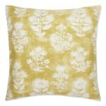 Cotton Cushion Cover 16x16 Inches ? Autumn Garden | Floral Design, Traditional with Contemporary Style