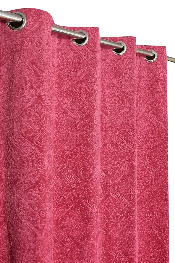2 piece Velvet Emboss Damas Room