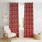 Premium Foil Leaf Print - Maroon