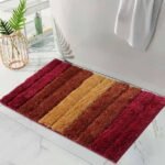2500 GSM Microfiber Anti-Skid Water Absorbent Quick Dry Luxury Bath Mat – Machine Washable, High Pile Tufted Rug for Bathroom, Kitchen & Entrance