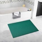 Anti Skid Multipurpose PVC Rubber Mat for Floor, Bathroom, Swimming Pool, Kitchen, Indoors, Outdoors _ Color - Green _ Waterproof Entrance Doormat, Rain Jali Mat (2x4 Feet)
